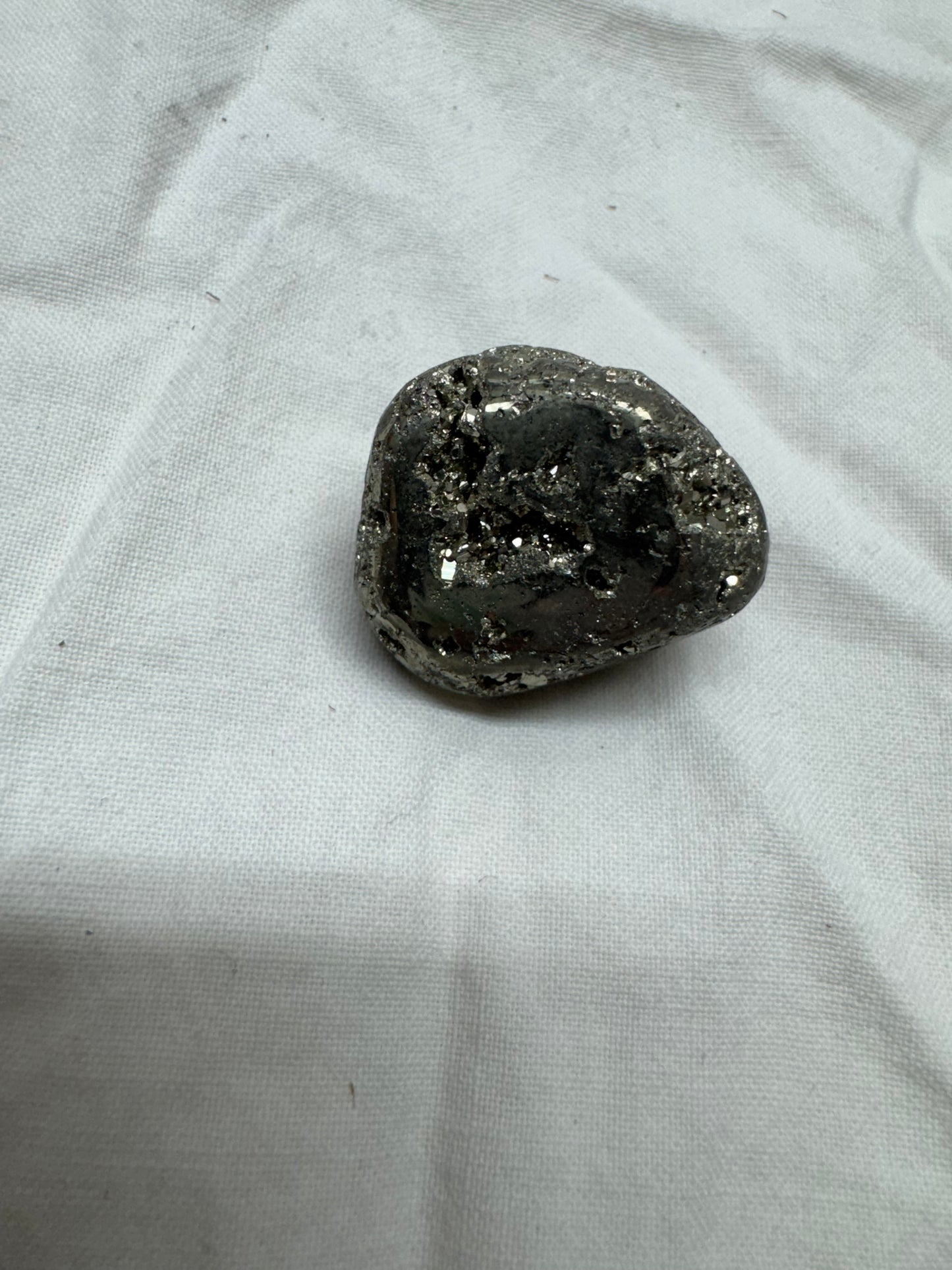 Pyrite Tumbled