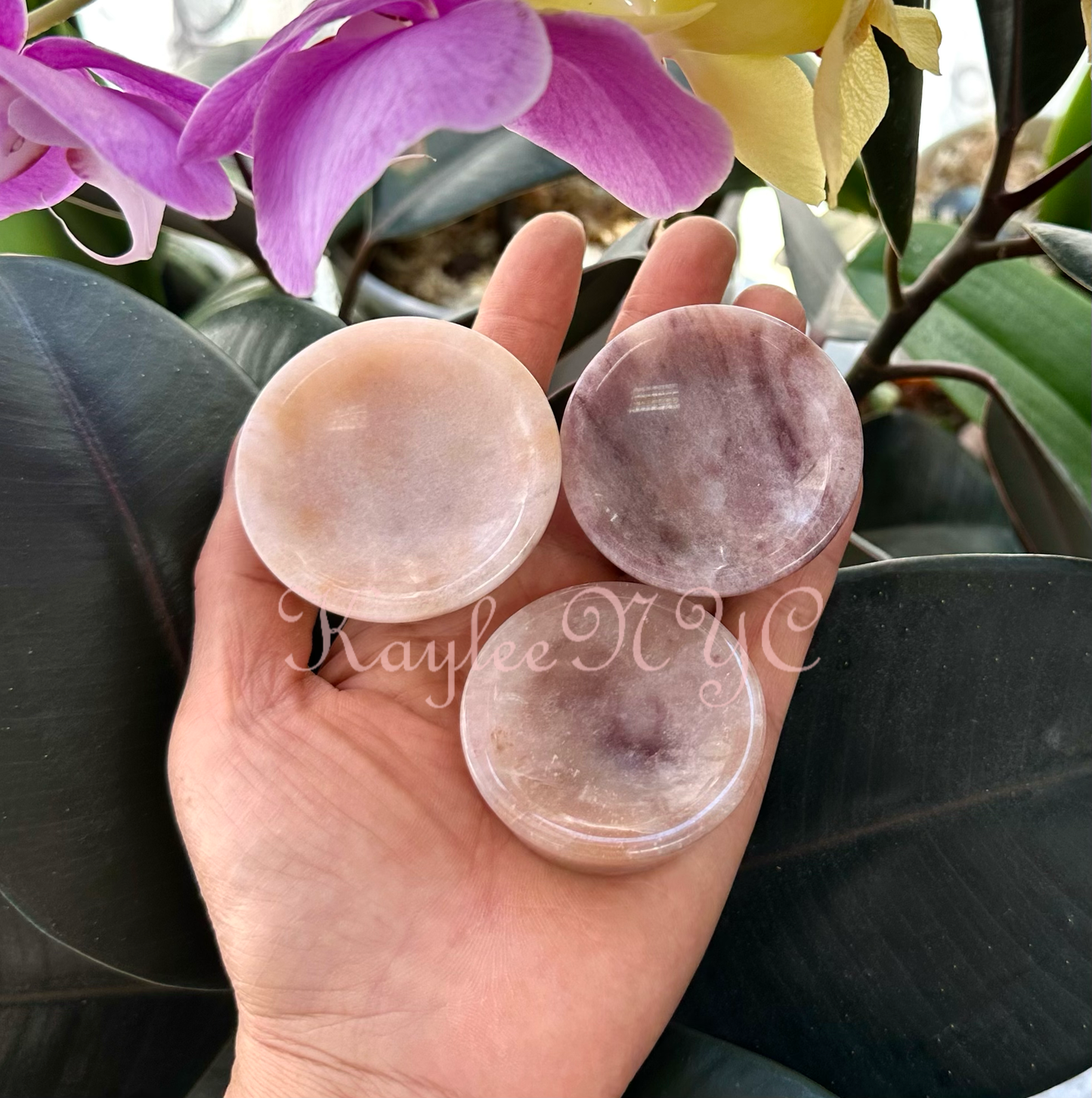 1 lb Natural Pink Aventurine Bowls Crystal Healing Energy