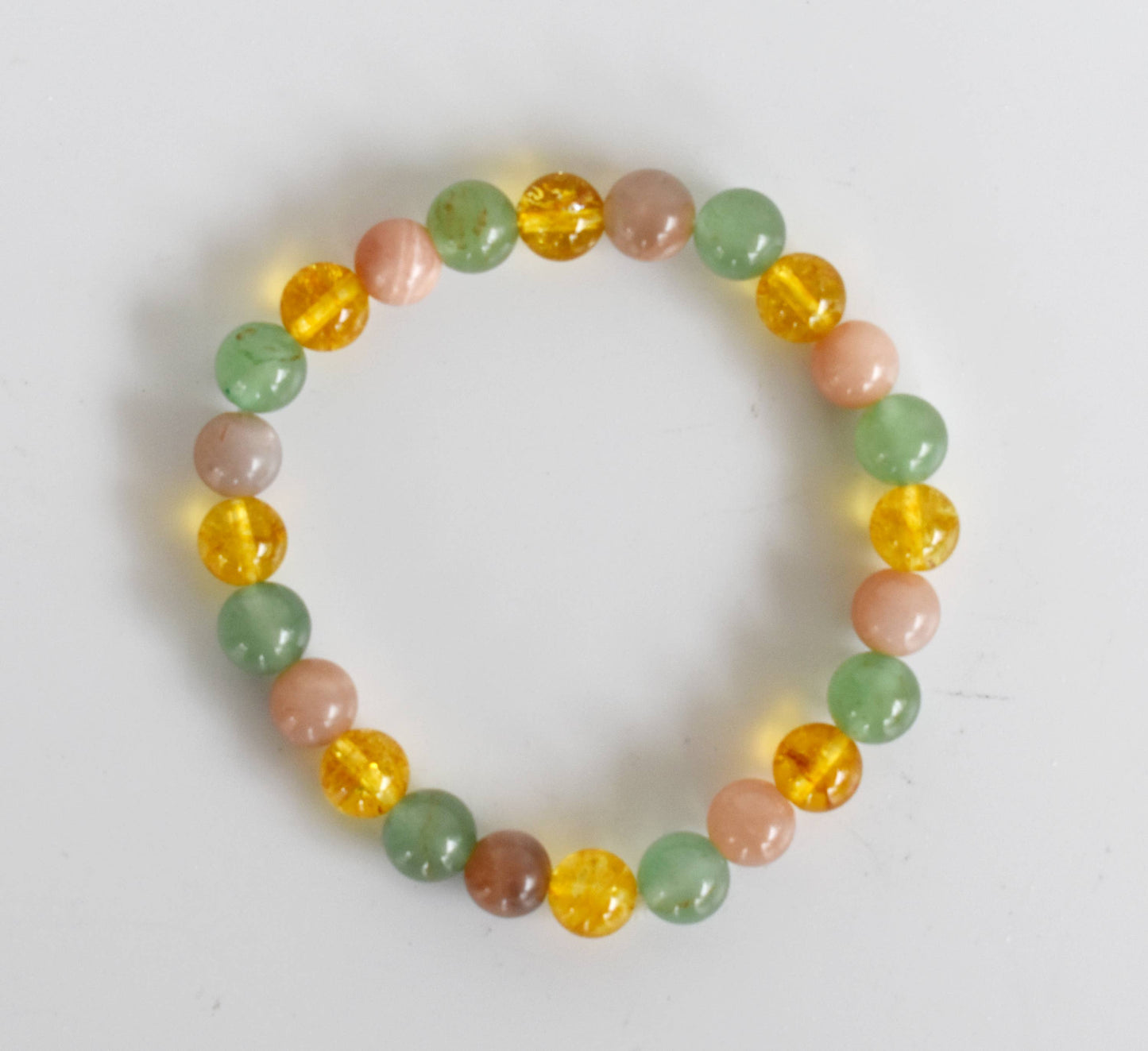 Lucky GOOD LUCK Crystal Intention Bracelet