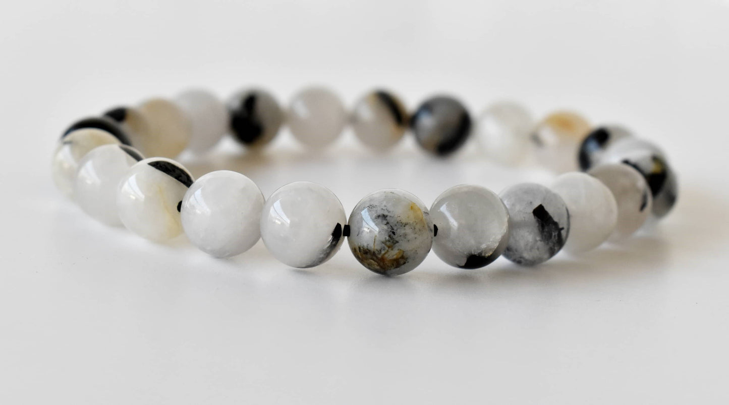 Black Rutile Bracelet (Trauma and Depression)