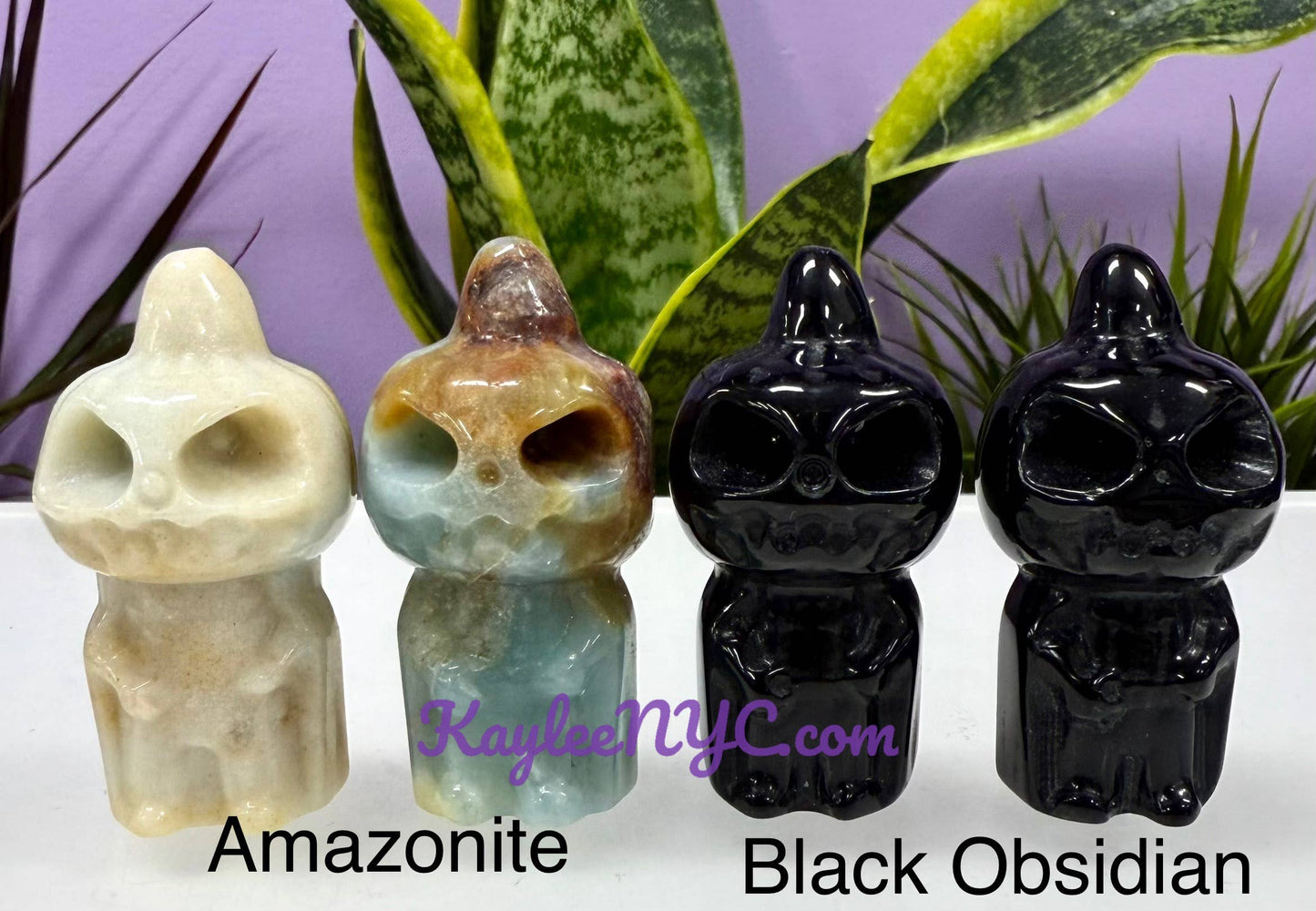 5cm Mix Crystals Jack O’Lantern Healing Energy