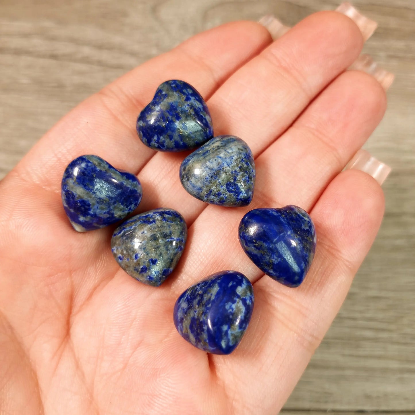 Gemstone Puffy Heart 15mm – Mini Crystal Hearts for Retail