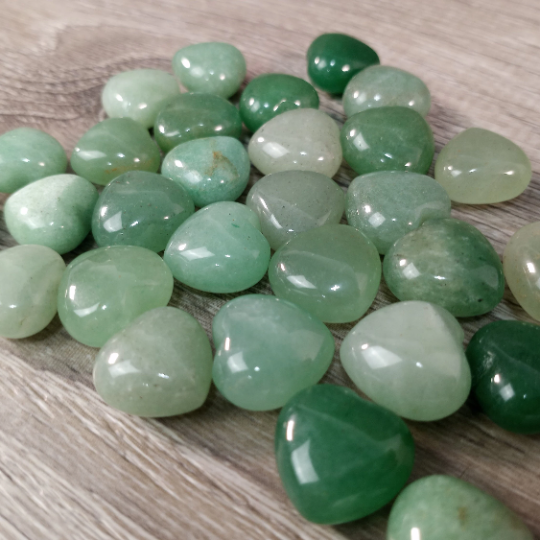 Gemstone Puffy Heart 15mm – Mini Crystal Hearts for Retail